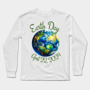 Earth Day 2024 Shirt, Nature Lover Tshirt,  Happy Earth Day, Every Day Earth Day Gift for Teacher, Nature Lover Gifts Long Sleeve T-Shirt